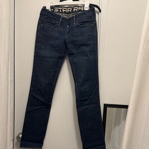 G-Star Women's Deep Indigo Skinny Jeans